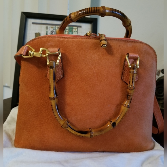Gucci Tom Ford Diana suede 2 way bag - Picture 7 of 16